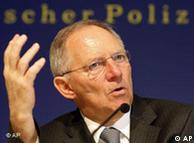 Wolfgang Schaeuble, ministro del Interior