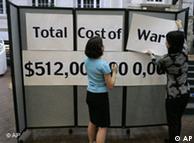 Irak: costos de la guerra suman 512 mil millones de dólares, según estudiantes de Atlanta. 