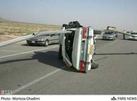 نمونه‌ای از تصادف‌های جاده‌ای در ایران