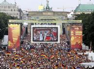 The Berlin fan mile during the 2006 World Cup