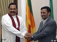دیدار 
احمدی‌نژاد از سریلانکا در سال ۲۰۰۸