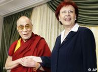 达赖喇嘛与德国外展援助部长