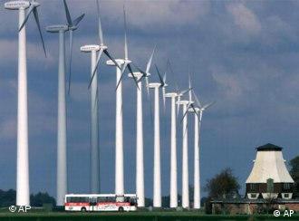 Wind power in Schleswig-Holstein.