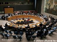 The United Nations Security Council in session