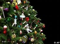 geschmückter Weihnachtsbaum (Foto: AP)