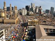 A cityscape from the capital of Nigeria, Lagos