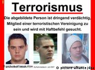 A poster published by Germany's Federal Office of Criminal Investigation shows Eric Breininger