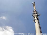Cell phone reception tower