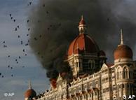 The Taj Hotel, Mumbai, during the raids
