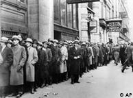 Ουρά ανέργων στη Νέα Υόρκη το 1933