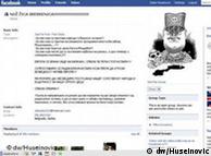 Página de Facebook en la que se homenajea al ultranacionalista serbio Ratko Mladic.