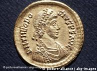 Memoria conmemorativa del emperador Theodosius. 