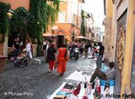 The Roman district of Trastevere today