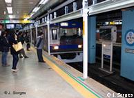 The subway in Seoul