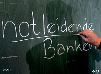 'Notleidende Banken': escolhida entre 1.129 sugestões
