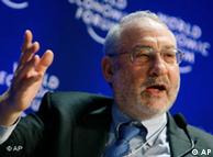 Joseph E. Stiglitz, en el foro de Davos 2009.
