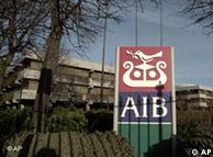 The Allied Irish Banks (AIB) headquarters in Dublin Wednesday, Feb. 6, 2002. Allied Irish Banks PLC, Ireland's biggest company, said Wednesday, that a missing foreign exchange dealer at its US subsidiary, Allfirst, was suspected of stealing dlrs 750 million through phony option deals.