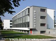 Sede modernista da Bauhaus, em Dessau