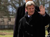 Le chef de la diplomatie française, Bernard Kouchner