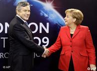 Merkel and Brown bridged their differences 