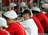 Female Chinese factory workers