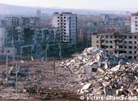 Κατεστραμμένο Γκρόσνυ το 2000