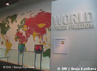 自由之家公布全球新闻自由状况一览图