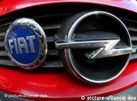 Logos of Fiat and Opel