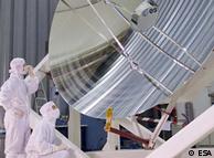 El telescopio Herschel que permitió realizar la investigación (ESA).
