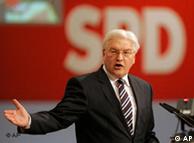 El candidato socialdemócrata a la cancillería alemana, Frank-Walter Steinmeier.