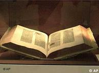 La Biblia de Gutenberg.