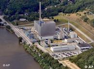 Imagen de la central nuclear de Krümmel, averiada desde el 4 de julio. 