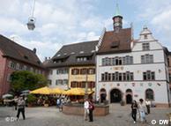 Staufen's historic town center