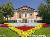 Festspielhaus theater on the Green Hill in Bayreuth