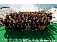 105 músicos de países banhados pelo Mar Báltico participam da filarmônica