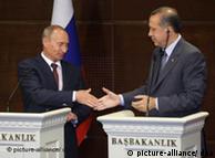 Πούτιν και Ερντογάν δίνουν τα χέρια στην Αγκυρα