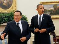 Obama and Mubarak