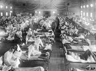 Испанският грип, бушувал от 1918 до 1920 година, убива десетки милиони души