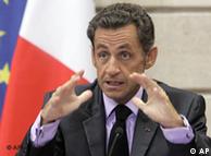 French President Nicoloas Sarkozy