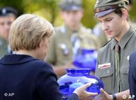 Меркель запалює свічку пам´яті у Ґданську