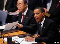 O Μπάρακ Ομπάμα διευθύνει τη συνεδρίαση του Συμβουλίου Ασφαλείας 