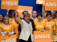Ангела Меркель 26 сентября в Берлине