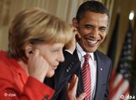 Angela Merkel and Barack Obama in the White House