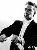 El legendario director, Herbert von Karajan.