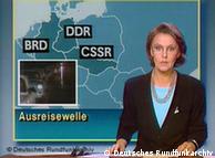 Η πτώση του κομμουνισμού από τηλεοράσεως (Ανατολική Γερμανία)   Copyright: Deutsches Rundfunkarchiv