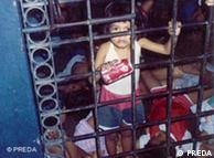 A child in a Phillipine prison.