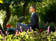 President Barack Obama giving a speech