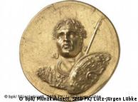 Ο Αλέξανδρος σε αιγυπτιακό νόμισμα περί το 220 μ.Χ. (Μάνχαϊμ)
