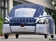 Four-wheel BOcruiser covered with solar panels