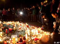 La tristeza en Hannover se manifiesta en las calles por el héroe perdido.